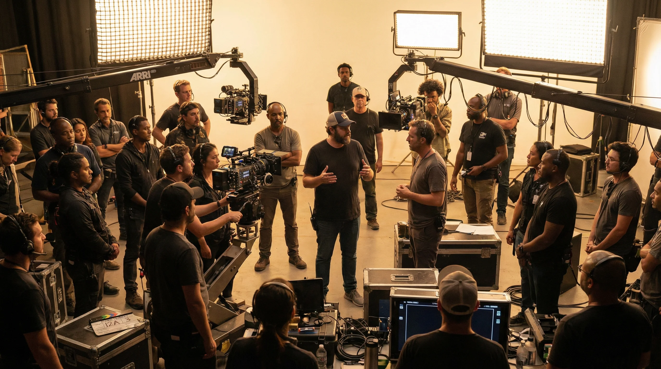 探花传媒国际合作拍摄现场